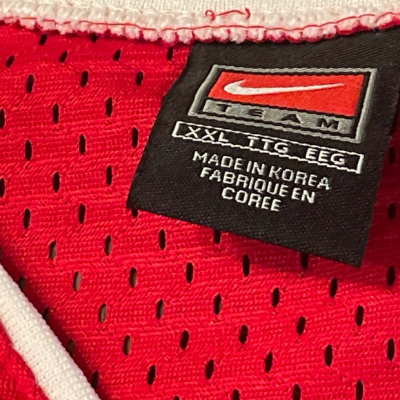 Ohio State Buckeyes Jersey Mens 2XL Red #20 Basketball Dri Fit Nike - Picture 3 of 6